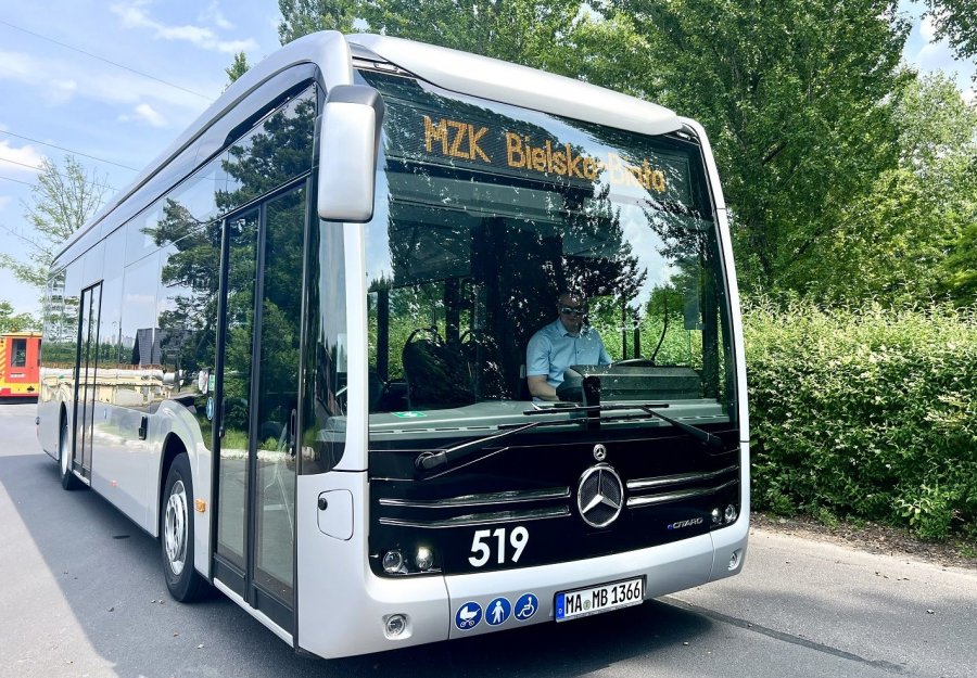 Mercedes najnowszej generacji. Testy elektryka potrwają do piątku - foto