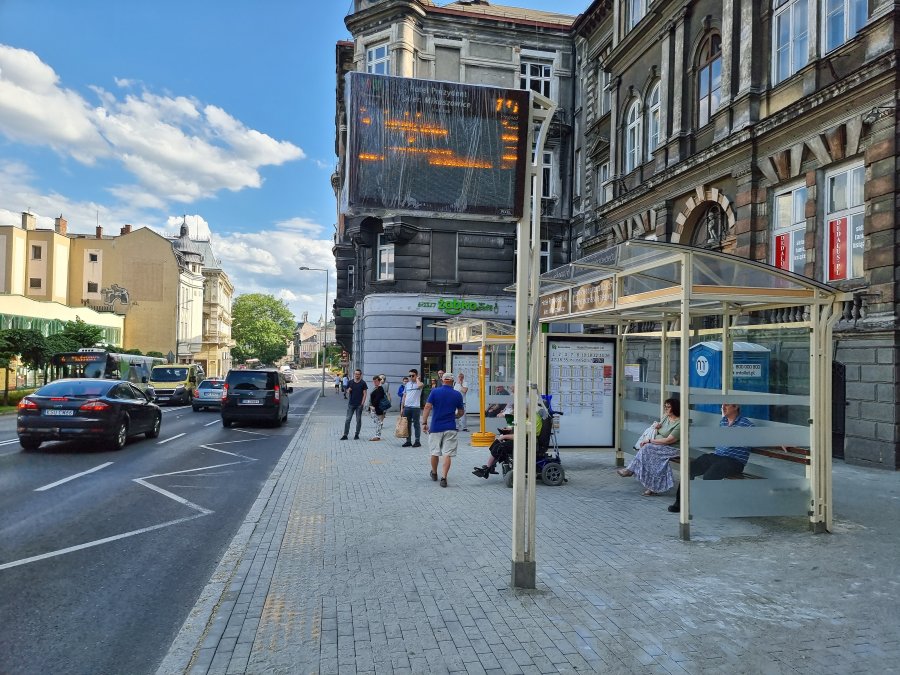 Peron ukończony. Muszą tylko wymienić tablicę, bo została uszkodzona - foto