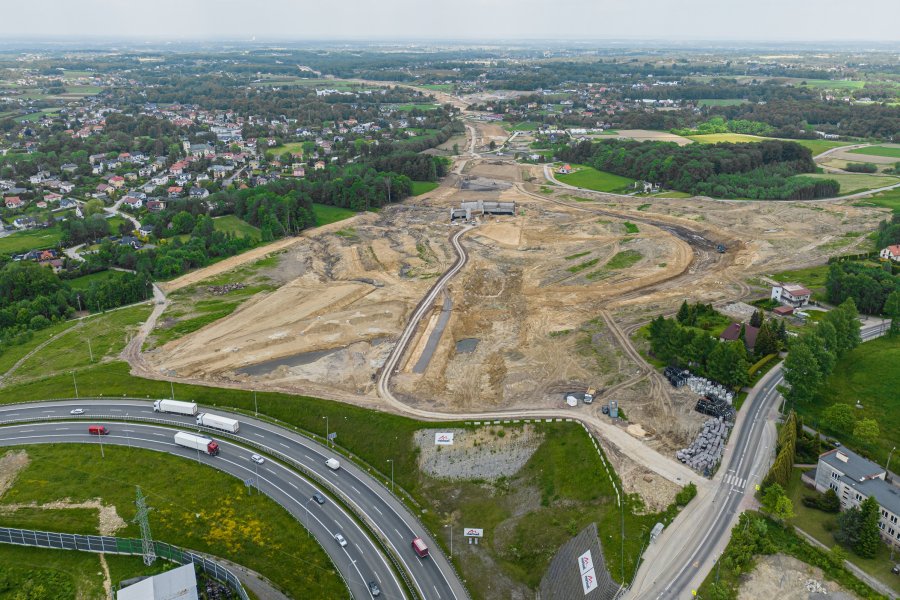 Uwaga! W związku z budową nastąpi zmiana organizacji ruchu na węźle MAPA