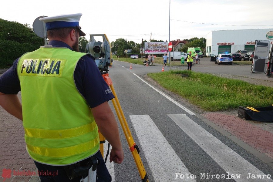 Motocyklista zmarł w szpitalu. Śledztwo prowadzi prokuratura w Żywcu - foto
