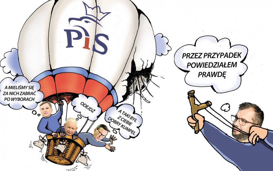 Minister w przypływie szczerości zdradził, co PiS zrobi z mediami?