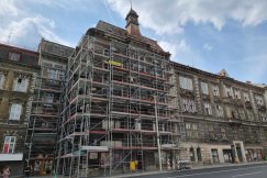 Rusztowanie już rozstawione. W końcu ruszy wyczekiwany remont zabytku - foto