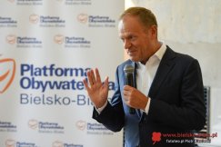 Donald Tusk przyjedzie z wizytą. Otwarte spotkanie w amfiteatrze