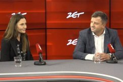 Miała problem z pytaniami dziennikarki. Ratował ją kandydat PiS z Bielska-Białej - foto