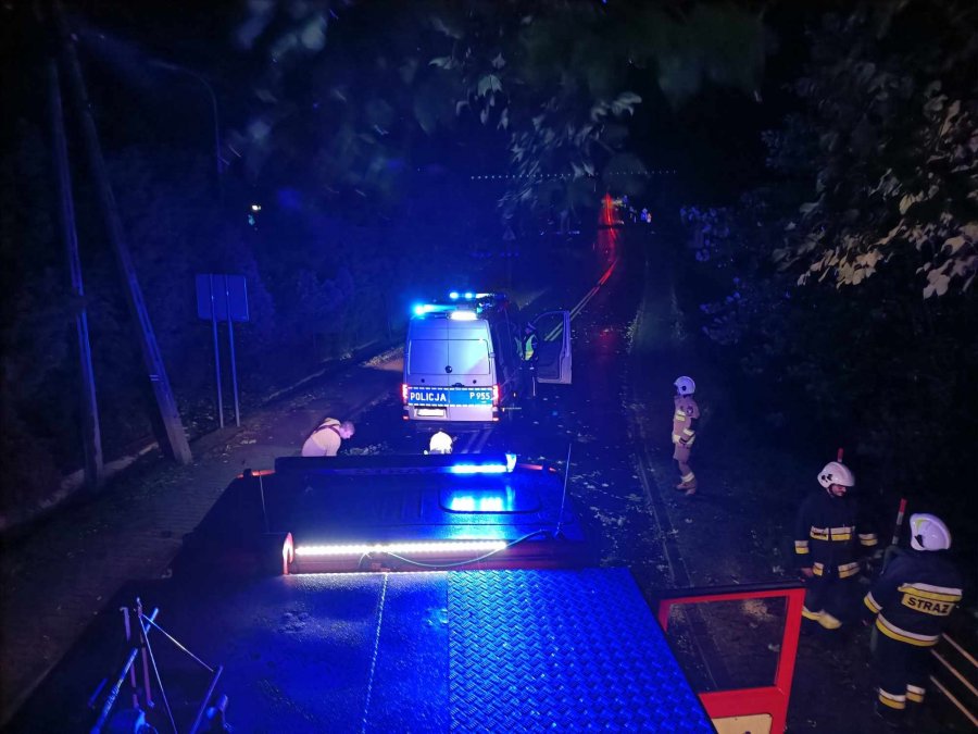 Wichura dała się we znaki. Kilka groźnych zdarzeń na terenie miasta - foto