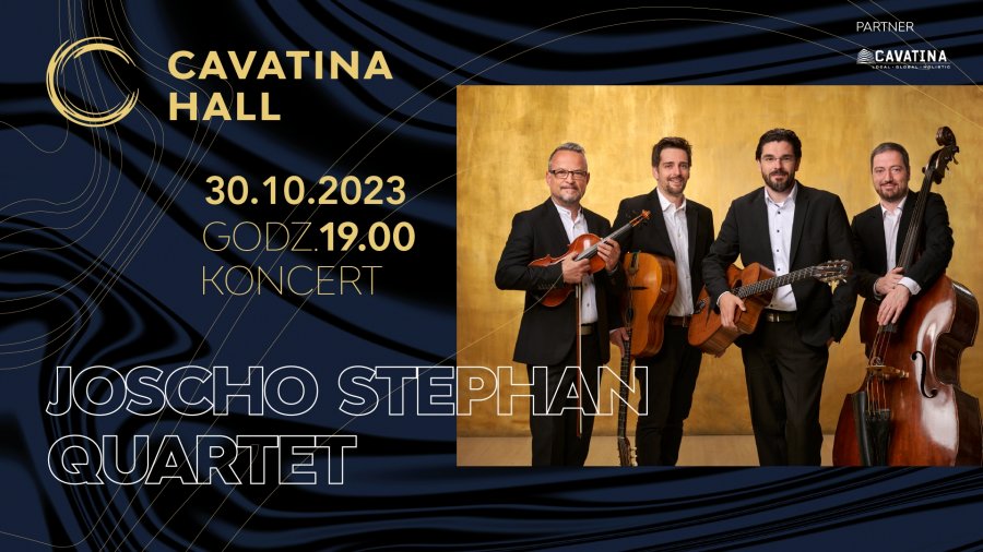 Arcymistrz gypsy swingu w Cavatina Hall. Koncert Joscho Stephan Quartet!