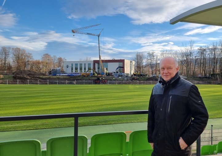 Rekordowe inwestycje Rekordu. Trybuna już się buduje, wkrótce czas na halę WIZUALIZACJE