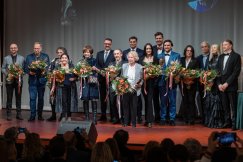 Troje wspaniałych ludzi bielskiej kultury. Nagroda specjalna dla wybitnej profesor - foto