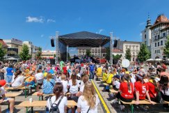 Edukacja poprzez zabawę. Na placu Wojska Polskiego tłumy młodych mieszkańców - foto