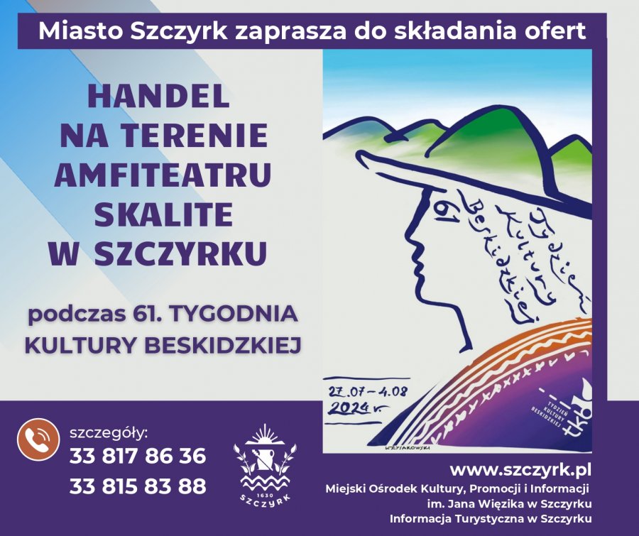 Będzie można handlować w amfiteatrze. Urząd zaprasza do składania ofert