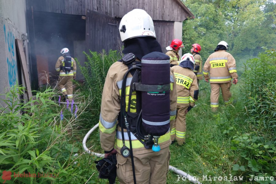 Dwa pożary w budynkach obok siebie. Ktoś podłożył ogień? - foto