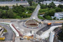 Nowa organizacja na remontowanym rondzie. Sygnalizacja nie zniknie MAPA