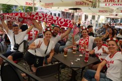 Ogromne emocje na Rynku. Bielszczanie tłumnie dopingowali reprezentacje ZDJĘCIA
