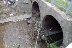 Most ciągle zapychany. Instytucje przerzucają się problemem, a ludzie żyją w strachu - foto