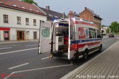Zasłabł obok sklepu. Podziękowania dla przechodniów i ratowników - foto
