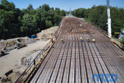 Układają prefabrykowane belki, niebawem będą lać beton. Remont zakończy się wcześniej? ZDJĘCIA