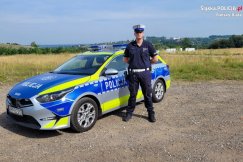 Udana reanimacja na ogródkach działkowych. Bohaterem młody policjant - foto