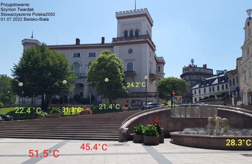 Jajecznica na miejskim placu. Jak (nie) radzimy sobie z wyspami ciepła