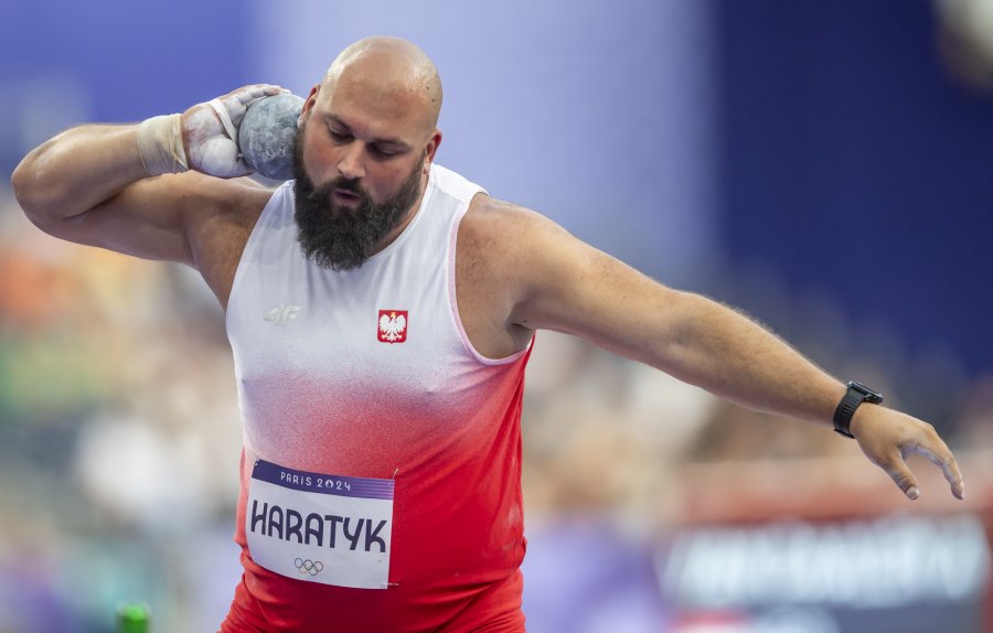 Pchał równo, ale stanowczo zbyt krótko. Mistrz Polski poza olimpijskim finałem - foto