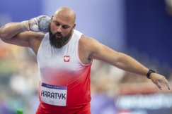 Pchał równo, ale stanowczo zbyt krótko. Mistrz Polski poza olimpijskim finałem - foto