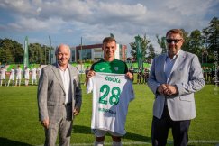 Koszulki wręczał prezydent z prezesem. 30-lecie okraszone sukcesami - foto