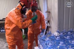 Nielegalnie produkowali spirytus. Na miejsce wezwano pluton chemiczno-biologiczny  - foto