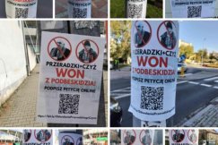 Oplakatowali słupy przed Ratuszem. Ogłosili bojkot i w sobotę zostają w domu - foto
