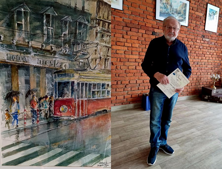 Sentymentalne podróż czerwonym tramwajem. Przywołuje wspomnienia starszego pokolenia
