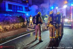 Czujnik tlenku węgla uratował mu życie. Lokatora ewakuowali z balkonu strażacy - foto