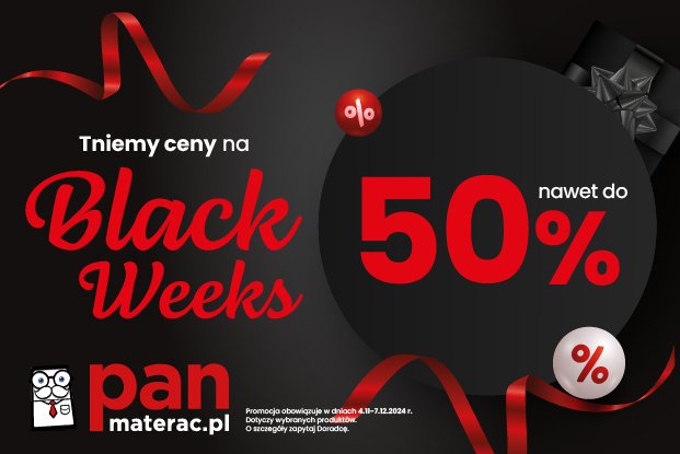 Black Weeks w salonie Pan Materac - rabaty do 50%!