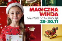 Magiczna winda Świętego Mikołaja. Niezwykła podróż Centrum Handlowym Sarni Stok!