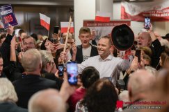 Kandydat PiS w Bielsku-Białej mówił o wartościach chrześcijańskich. Zaliczył też dużą wpadkę