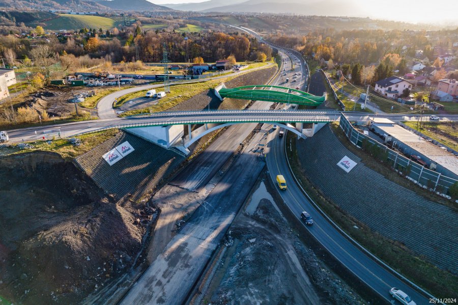 Naprawią osuwiska na S1 w Bielsku-Białej. Na razie szukają wykonawcy, ale będą utrudnienia - foto