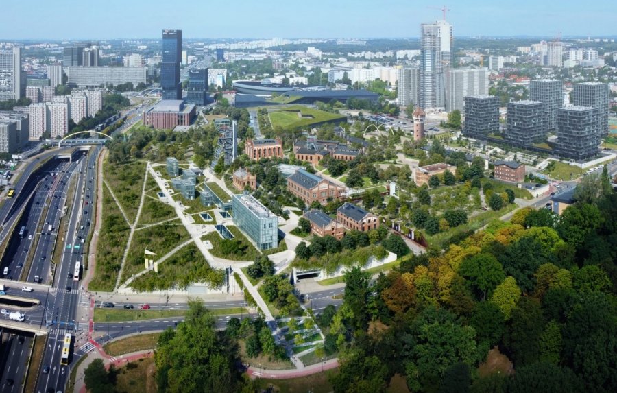 Zielona strefa kultury. Trwają prace nad Parkiem Muzeum Śląskiego