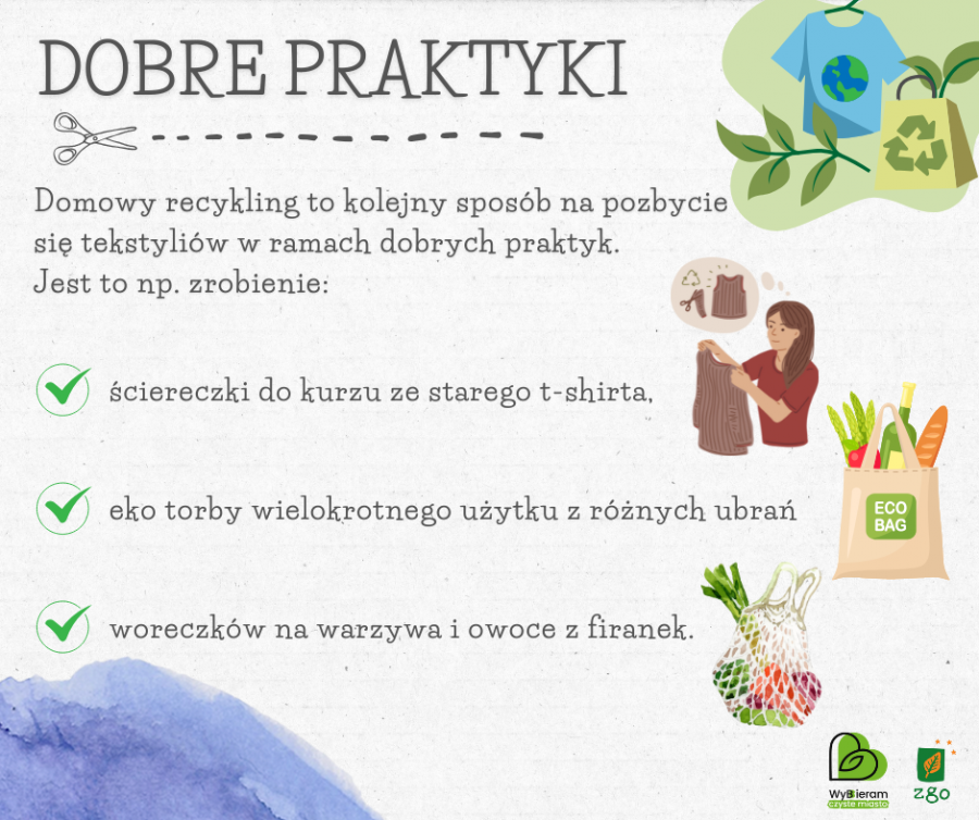Nowe zasady segregacji tekstyliów. Oddaj do PSZOK albo Punktu Drugie Życie