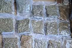 Bielscy kryminalni złapali kolejnego dilera. Zabezpieczyli prawie dwa kilogramy narkotyków - foto