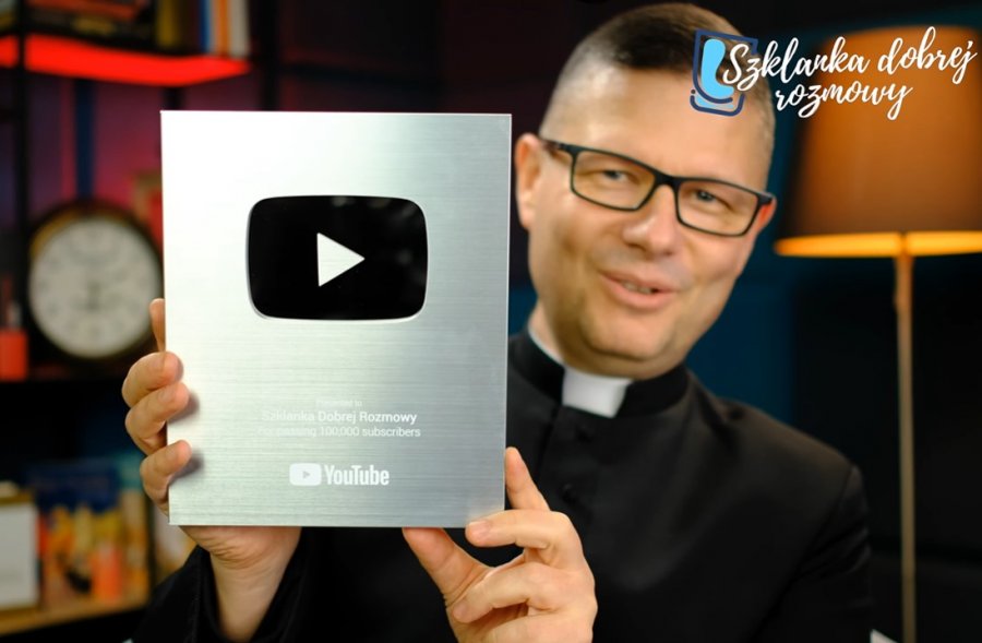 Księża z Bielska-Białej z nagrodą od YouTube'a. Od lat nagrywają popularne kazania - foto