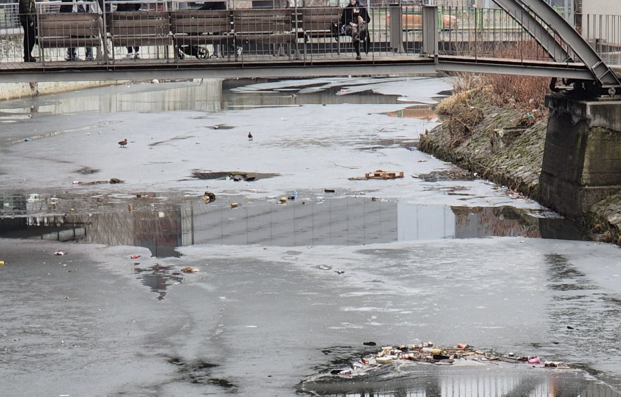Niski poziom Białej ujawnił katastrofalny stan rzeki. „Wygląda to tragicznie” - foto