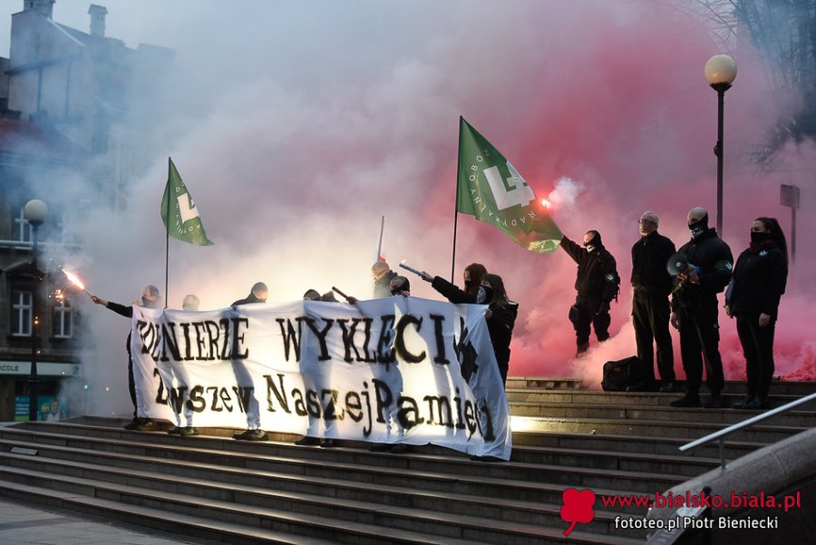 Skromna pikieta i msza w intencji niezłomnych. Oni walczyli o wolną i niepodległą Polskę - foto