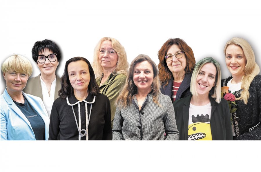 Miasto kobiet. Reprezentacja pań szefujących placówkom jest okazała - foto