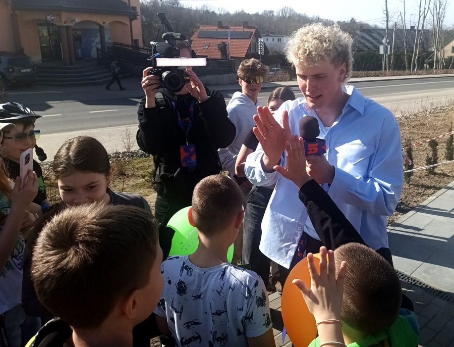 Popularni youtuberzy w Bielsku-Białej. Miasto użyczyło im obiekt, gdzie robili casting - foto