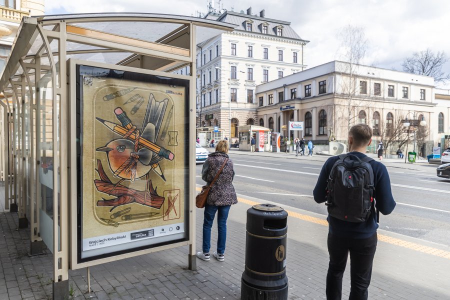 Galerie na świeżym powietrzu. Prace bielskich artystów w trzynastu lokalizacjach - foto