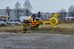 Śledztwo po wypadku w bielskiej firmie. Prokuratura dysponuje nagraniem zdarzenia - foto
