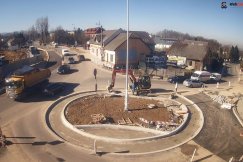 Rondo w Hałcnowie wciąż nieukończone. Jest kolejny termin oddana inwestycji - foto