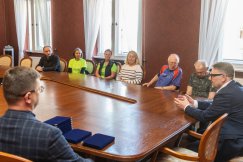 Od dwóch dekad rozwijają turystykę rowerową. Prezydent wyróżnił społeczników - foto