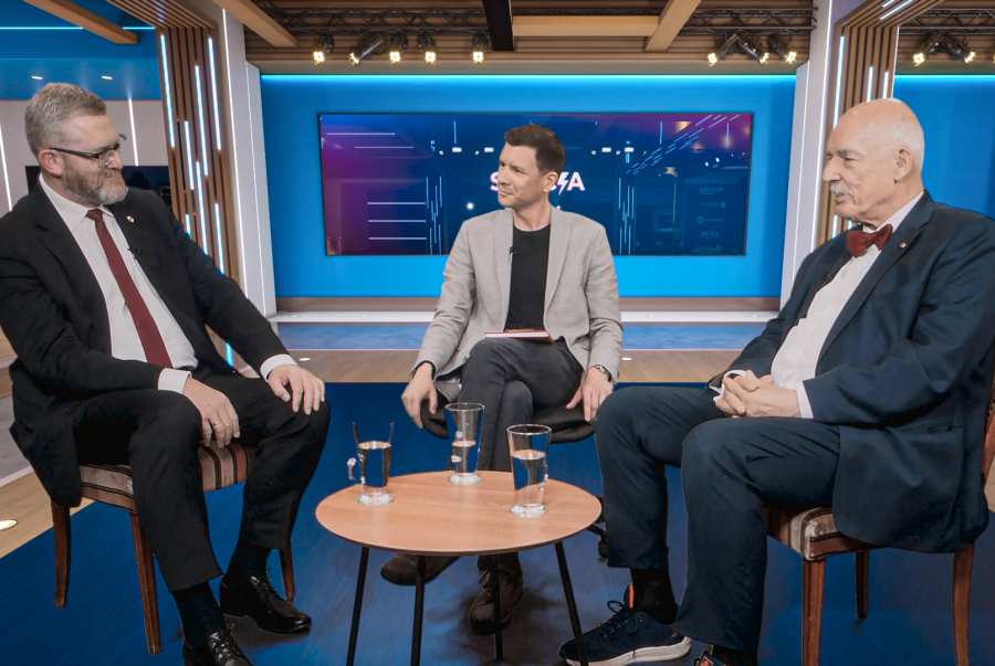 Braun i Korwin-Mikke łączą siły. Uderzają nie tylko w Sławomira Mentzena i Konfederację WIDEO