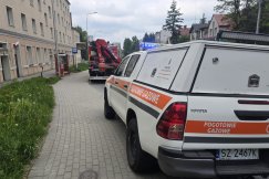 Wyciek gazu w centrum miasta. Interweniowała straż pożarna i pogotowie gazowe - foto