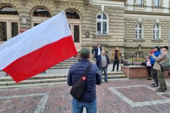 Protest przeciwko Centrum Integracji Cudzoziemców. „Czy pan nas tam słyszy?” - foto i film