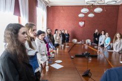 Studentki z Ukrainy odwiedziły Bielsko-Białą. To program polsko-amerykańskiej fundacji - foto