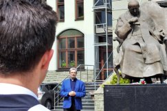 Upamiętnili wizytę papieża. 30 lat temu mówił o swoich związkach z naszym miastem - foto
